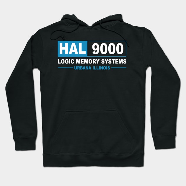 Hal 9000 Logic Memory Systems Hoodie by Meta Cortex